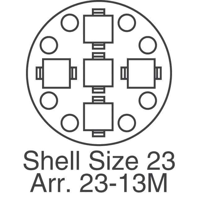 211824-1 TE Connectivity AMP Connectors  Alloggiamenti per connettori circolari